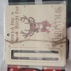 New Christmas Tree Money Holder Ornament